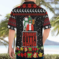 Christmas Straight Outta Gangsta Claus Hawaiian Shirt Xmas Holiday Patterns - Wonder Print Shop