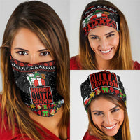 Christmas Straight Outta Gangsta Claus Neck Gaiter Xmas Holiday Patterns - Wonder Print Shop