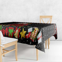 Christmas Straight Outta Gangsta Claus Tablecloth Xmas Holiday Patterns - Wonder Print Shop