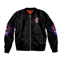 But Did You Die Mom Life Purple Messy Bun Bomber Jacket - Wonder Print Shop