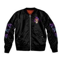 I'm A B Don't Try Me - Bullshit Tolerange Bomber Jacket - Wonder Print Shop