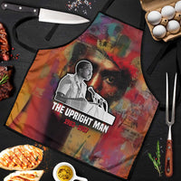 Thomas Sankara Burkina Faso Apron with Bold Portrait and The Upright Man Tribute Design - Wonder Print Shop