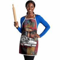 Thomas Sankara Burkina Faso Apron with Bold Portrait and The Upright Man Tribute Design - Wonder Print Shop