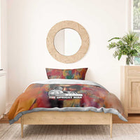 Thomas Sankara Burkina Faso Bedding Set with Bold Portrait and The Upright Man Tribute Design - Wonder Print Shop