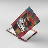Thomas Sankara Burkina Faso Canvas Wall Art with Bold Portrait and The Upright Man Tribute Design - Wonder Print Shop
