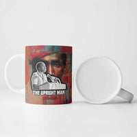 Thomas Sankara Burkina Faso Ceramic Mug with Bold Portrait and The Upright Man Tribute Design - Wonder Print Shop