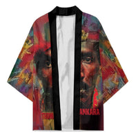 Thomas Sankara Burkina Faso Kimono with Bold Portrait and The Upright Man Tribute Design - Wonder Print Shop