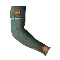 Burkina Faso Thomas Sankara Arm Sleeves with Military Stance and Anti-Imperialist Quote Tribute Design - Wonder Print Shop