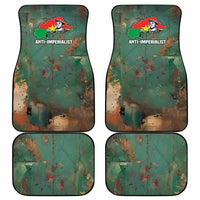 Burkina Faso Thomas Sankara Car Mats with Military Stance and Anti-Imperialist Quote Tribute Design - Wonder Print Shop