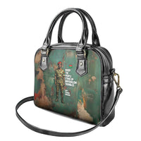 Burkina Faso Thomas Sankara Shoulder Handbag with Military Stance and Anti-Imperialist Quote Tribute Design - Wonder Print Shop