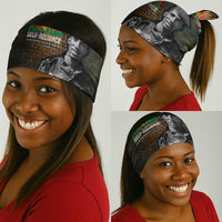 Thomas Sankara Neck Gaiter Burkina Faso Africa Self-Reliance Message and Military Portrait - Wonder Print Shop