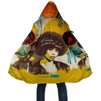 Angela Davis Cloak Bold Pop Art Style Freedom Is a Constant Struggle Quote Civil Rights Activist - Wonder Print Shop