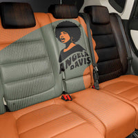 Angela Davis Back Car Seat Cover Retro Graphic Design I Am Changing the Things I Cannot Accept Quote Civil Rights Empowerment Tribute - Wonder Print Shop