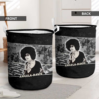 Angela Davis Laundry Basket Protest Design Liberating Minds and Society Quote Civil Rights Movement - Wonder Print Shop