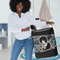 Angela Davis Laundry Basket Protest Design Liberating Minds and Society Quote Civil Rights Movement - Wonder Print Shop