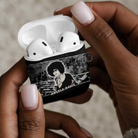 Angela Davis AirPods Case Protest Design Liberating Minds and Society Quote Civil Rights Movement - Wonder Print Shop