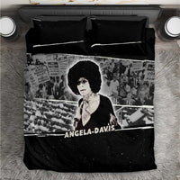 Angela Davis Bedding Set Protest Design Liberating Minds and Society Quote Civil Rights Movement - Wonder Print Shop