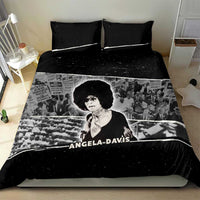 Angela Davis Bedding Set Protest Design Liberating Minds and Society Quote Civil Rights Movement - Wonder Print Shop