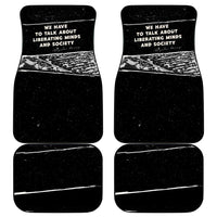 Angela Davis Car Mats Protest Design Liberating Minds and Society Quote Civil Rights Movement - Wonder Print Shop