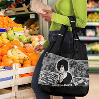Angela Davis Grocery Bag Protest Design Liberating Minds and Society Quote Civil Rights Movement - Wonder Print Shop