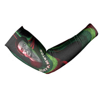 Huey P. Newton Arm Sleeves Swirl Design Black Panther Party Symbol Revolutionary Tribute - Wonder Print Shop