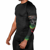 Huey P. Newton Arm Sleeves Swirl Design Black Panther Party Symbol Revolutionary Tribute - Wonder Print Shop