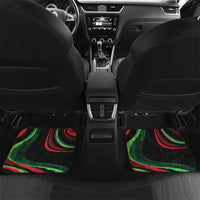 Huey P. Newton Car Mats Swirl Design Black Panther Party Symbol Revolutionary Tribute - Wonder Print Shop