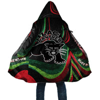 Huey P. Newton Cloak Swirl Design Black Panther Party Symbol Revolutionary Tribute - Wonder Print Shop