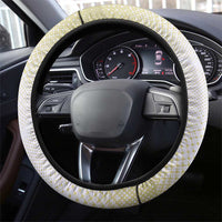 Huey P. Newton Steering Wheel Cover Black Panther Collage Design Civil Rights Movement Theme Revolutionary Tribute - Wonder Print Shop