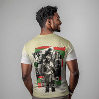 Huey P. Newton T shirt Black Panther Collage Design Civil Rights Movement Theme Revolutionary Tribute TS04