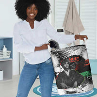 Huey P. Newton Laundry Basket Revolutionary Portrait - Panther Graphic Surrender to the Revolution Quote - Wonder Print Shop