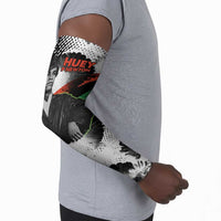 Huey P. Newton Arm Sleeves Revolutionary Portrait - Panther Graphic Surrender to the Revolution Quote - Wonder Print Shop