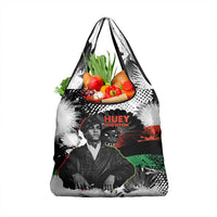 Huey P. Newton Grocery Bag Revolutionary Portrait - Panther Graphic Surrender to the Revolution Quote - Wonder Print Shop