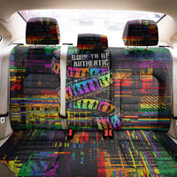 100% Human Back Car Seat Cover Born to Be Authentic