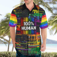100% Human Hawaiian Shirt Born to Be Authentic