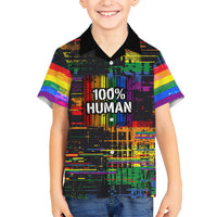 100% Human Hawaiian Shirt Born to Be Authentic