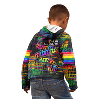 100% Human Kid Hoodie Born to Be Authentic