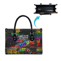 100% Human Leather Bag Born to Be Authentic