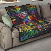 100% Human Quilt Born to Be Authentic