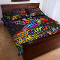 100% Human Quilt Bed Set Born to Be Authentic