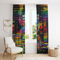 100% Human Window Curtain Born to Be Authentic