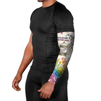 Love Blooms in Every Color Arm Sleeves Nature Rainbow of Freedom
