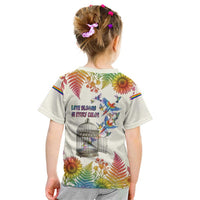 Love Blooms in Every Color Kid T Shirt Nature Rainbow of Freedom