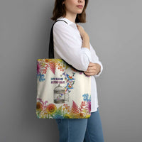 Love Blooms in Every Color Tote Bag Nature Rainbow of Freedom