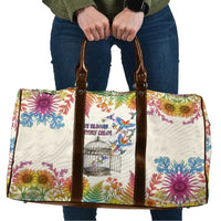 Love Blooms in Every Color Travel Bag Nature Rainbow of Freedom