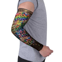 Pride Graffiti Wall Arm Sleeves Speak Your Truth, Embrace Your Color