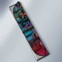 Pride Graffiti Wall Auto Sun Shade Speak Your Truth, Embrace Your Color