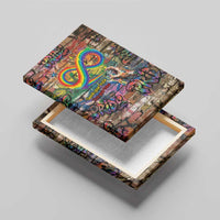 Pride Graffiti Wall Canvas Wall Art Speak Your Truth, Embrace Your Color