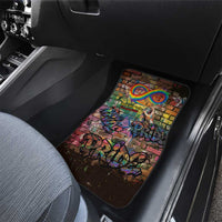 Pride Graffiti Wall Car Mats Speak Your Truth, Embrace Your Color