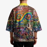 Pride Graffiti Wall Kimono Speak Your Truth, Embrace Your Color